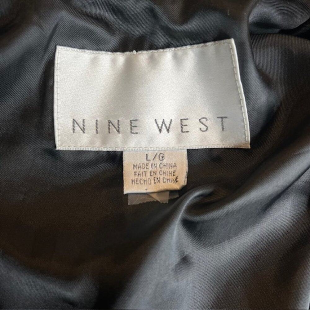 Nine West Softshell Water Resistant Jacket Large Black - Picture 6 of 14